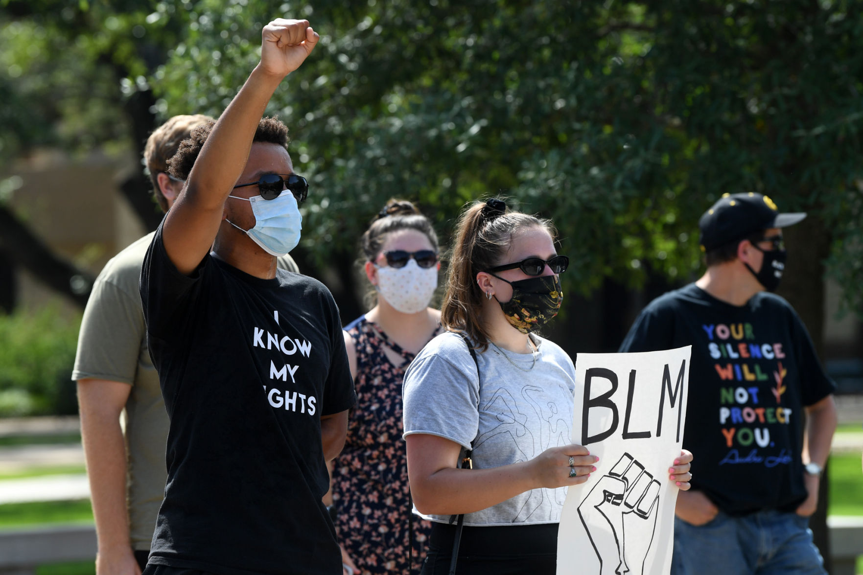 Aggies of Color Coalition Protest